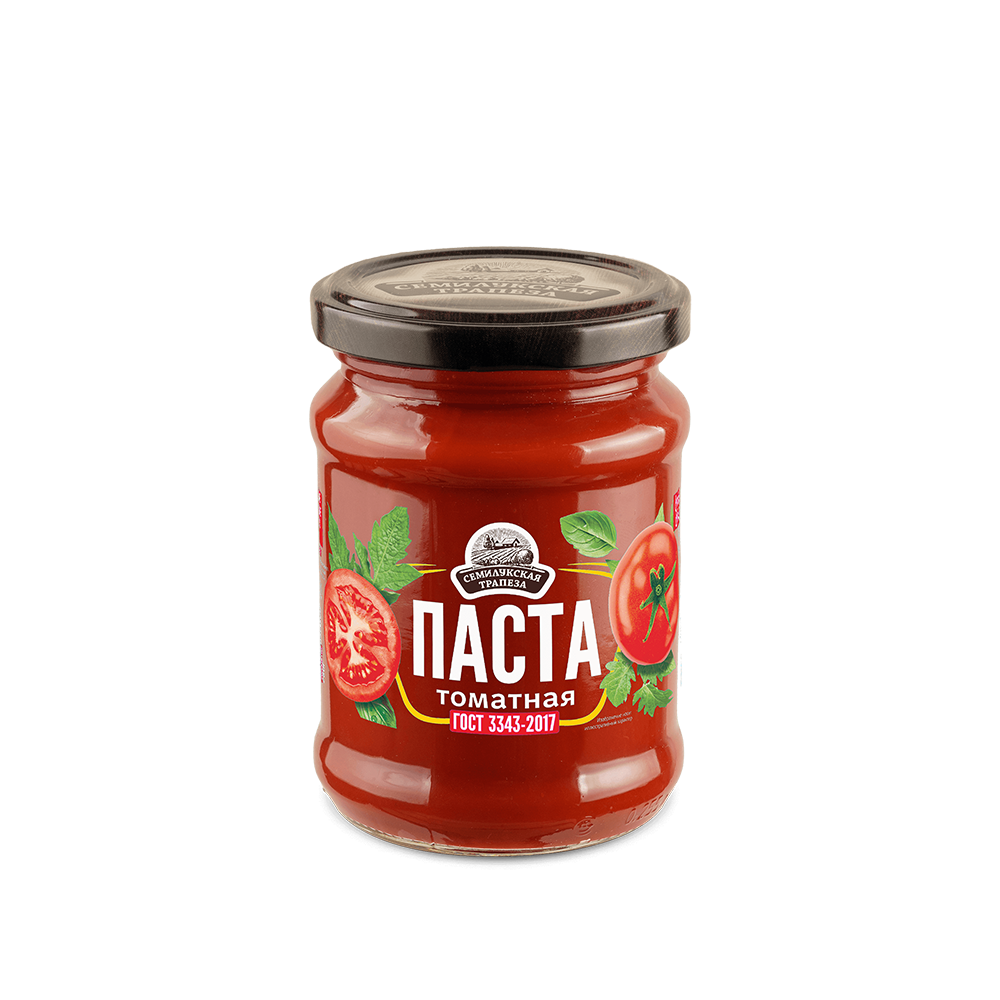 tomato paste "Semilyukskaya trapeza" 280 gr