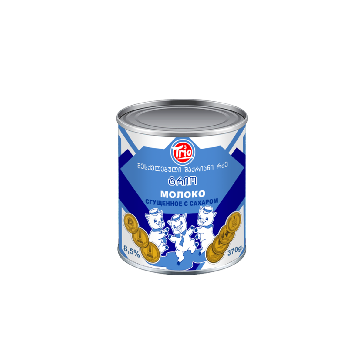 Condensed milk "Trio" 370 gr